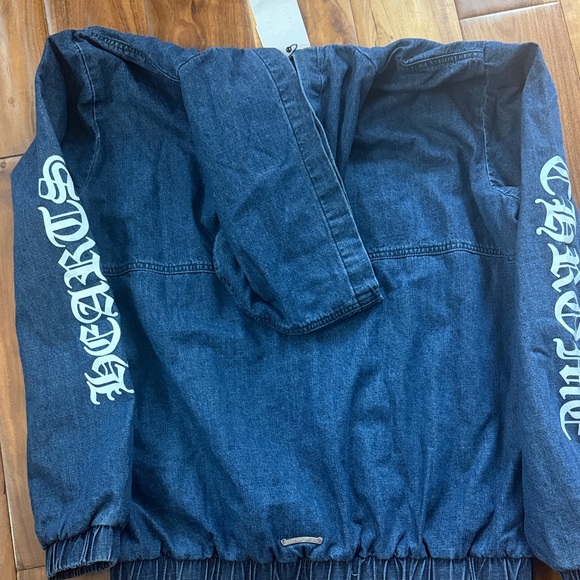 Chrome Hearts Blue Hoodie with White Graphics - Picture 8 of 9